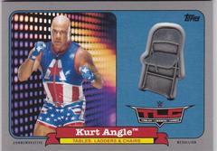 Kurt Angle [Silver] #42 Wrestling Cards 2018 Topps WWE Heritage Prices