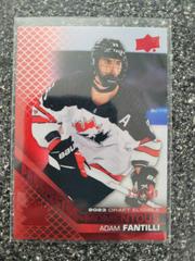 Adam Fantilli [Red] #PM-8 Hockey Cards 2022 Upper Deck Team Canada Juniors Prospectus Momentous Prices