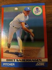 Bret Saberhagen #59 Baseball Cards 1991 Score Superstars Prices