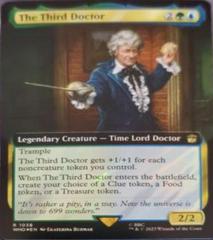 The Third Doctor [Foil] #1038 Magic Doctor Who Prices