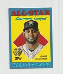 Yordan Alvarez [Blue] #88AS-15 Baseball Cards 2023 Topps 1988 All Star Prices