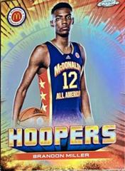 Brandon Miller Basketball Cards 2022 Topps Chrome McDonald's All-American Hoopers Prices