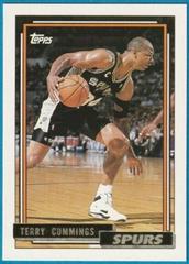Terry Cummings #91 Basketball Cards 1992 Topps Gold Prices
