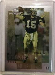 Drew Brees [MVP] Football Cards 2001 Upper Deck Rookie F/X Prices
