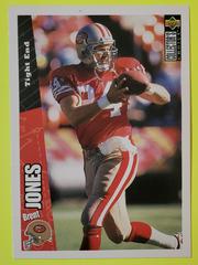 Brent Jones #340 Football Cards 1996 Collector's Choice Prices