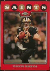 Drew Brees [Red Refractor] #TC1 Football Cards 2008 Topps Chrome Prices