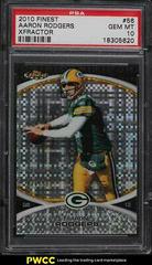 Aaron Rodgers [Xfractor] #56 Football Cards 2010 Topps Finest Prices