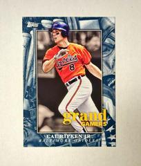 Cal Ripken Jr. [Blue] Baseball Cards 2024 Topps Grand Gamers Prices