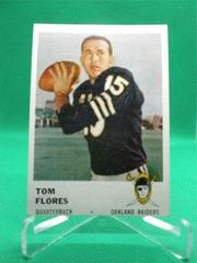 Tom Flores #188 Football Cards 1961 Fleer Prices