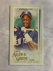 Darryl Strawberry [Mini No Number] Baseball Cards 2020 Topps Allen & Ginter Prices