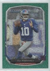 Eli Manning Football Cards 2013 Bowman Prices