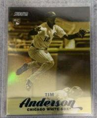 Tim Anderson [Gold Minted] #SCC-86 Baseball Cards 2017 Stadium Club Chrome Prices
