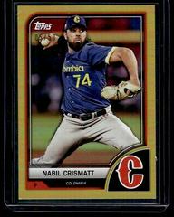Nabil Crismatt [Gold Rainbow] Baseball Cards 2023 Topps World Classic Prices