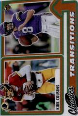 Kirk Cousins [Orange] Football Cards 2022 Panini Classics Transitions Prices