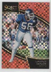 Lawrence Taylor [Red Prizm] Football Cards 2018 Panini Select Prices