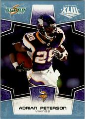 Adrian Peterson [Super Bowl XLIII Glossy] #172 Football Cards 2008 Panini Score Prices