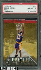 Eddie Jones [Foil] #10 Basketball Cards 1994 SP Prices