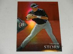 Trevor Story #83 Baseball Cards 2014 Bowman Platinum Chrome Prospects Prices