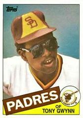 Tony Gwynn #660 Baseball Cards 1985 Topps Prices
