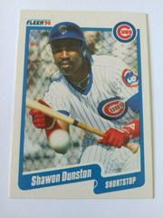 Shawon Dunston #30 Baseball Cards 1990 Fleer Prices