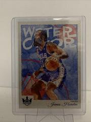 James Harden [Sapphire] #9 Basketball Cards 2022 Panini Court Kings Water Color Prices