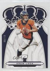 Drew Lock [Purple] Football Cards 2019 Panini Chronicles Crown Royale Prices