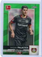 Exequiel Palacios [Green Refractor] #65 Soccer Cards 2020 Topps Chrome Bundesliga Prices