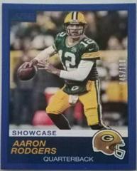 Aaron Rodgers [Showcase] #223 Football Cards 2019 Panini Score Prices