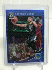 Stephen Curry [Blue] Basketball Cards 2018 Panini Donruss Optic Prices