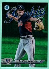 Dansby Swanson [Green] #ROYF-2 Baseball Cards 2017 Bowman Rookie of the Year Favorites Prices