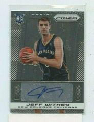 Jeff Withey Prizm Basketball Cards 2013 Panini Prizm Autograph Prices