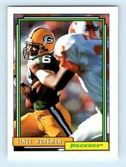 Vince Workman Football Cards 1992 Topps Prices