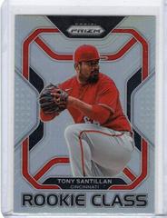 Tony Santillan [Silver Prizm] #RC-20 Baseball Cards 2022 Panini Prizm Rookie Class Prices