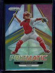 Ivan Rodriguez [Gold] #P2 Baseball Cards 2023 Panini Prizm Prizmatic Prices