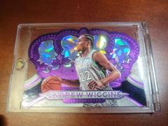 Andrew Wiggins [Crystal Purple] #74 Basketball Cards 2018 Panini Crown Royale Prices