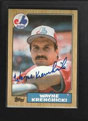 Wayne Krenchicki Baseball Cards 1987 Topps Prices
