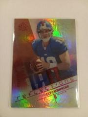 Eli Manning [Red] Football Cards 2004 Upper Deck Reflections Prices