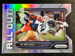 DK Metcalf [Silver] #AO-11 Football Cards 2022 Panini Prizm All Out Prices