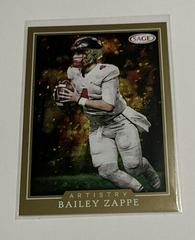 Bailey Zappe [Gold] #ART-BZ Football Cards 2022 Sage Hit Artistry Prices