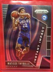 Matisse Thybulle [Silver Prizm] #15 Basketball Cards 2019 Panini Prizm Instant Impact Prices