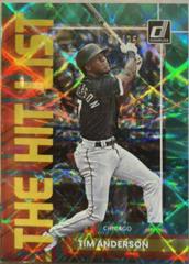 Tim Anderson [Gold] Baseball Cards 2022 Panini Donruss The Hit List Prices