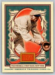 Fred Merkle #12 Baseball Cards 2013 Panini Golden Age Prices