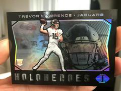 Trevor Lawrence #HHTL-2 Football Cards 2021 Panini Illusions HoloHeroes Prices