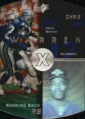 Chris Warren #42 Football Cards 1998 SPx Prices
