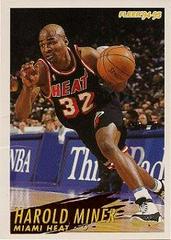 Harold Miner Basketball Cards 1994 Fleer Prices