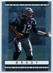 Tom Brady #18 Football Cards 2009 Topps Platinum Prices