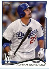 Adrian Gonzalez #204 Baseball Cards 2014 Topps Prices