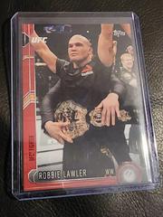 Robbie Lawler [Red] #12 Ufc Cards 2015 Topps UFC Chronicles Prices