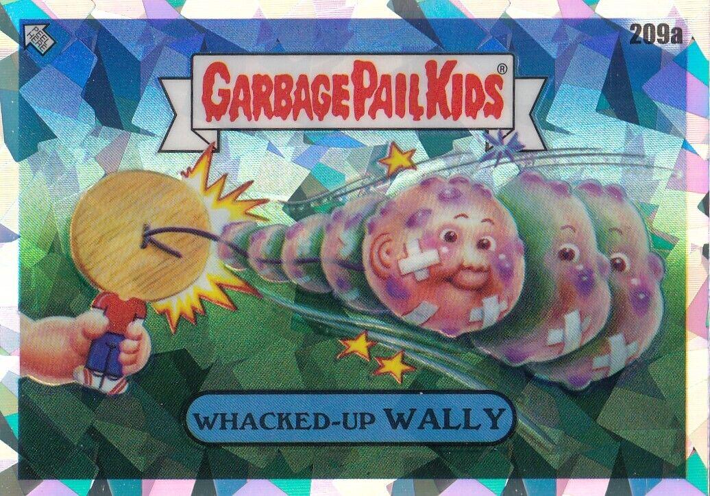 Whacked-Up WALLY [Atomic] #209a 2023 Garbage Pail Kids Chrome