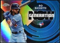 Bo Bichette Baseball Cards 2022 Topps Chrome Update Generation Now Prices